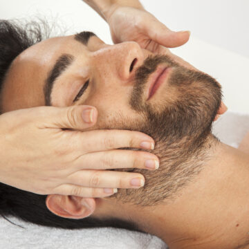 Pleasure Face During Massage